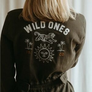 Wild Ones Olive Utility Jumpsuit